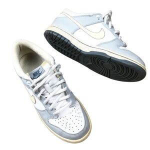 Vintage 2008 Nike Dunk Low Yellow Grey Sneakers